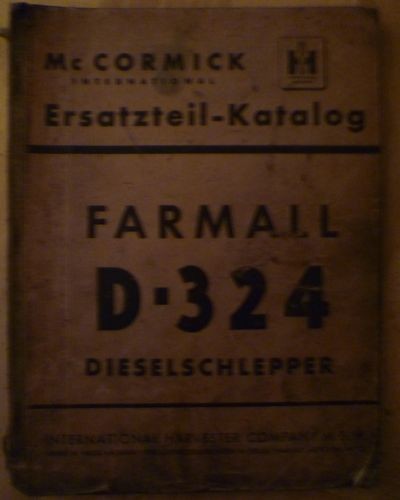 Cormick farmall d324 - mc,