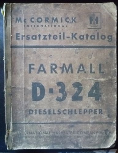Cormick farmall d324 - cormick,