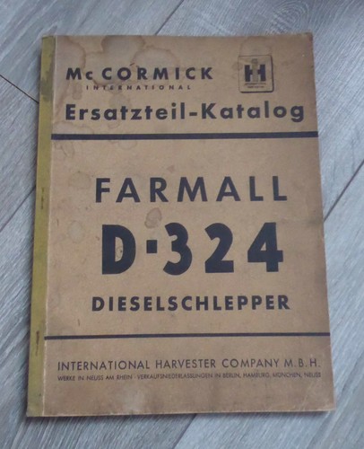 Cormick farmall d324 - cormick,