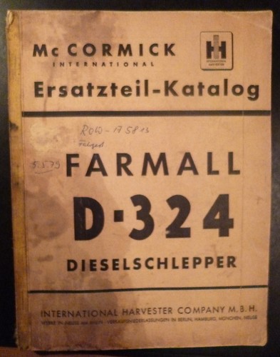 Cormick farmail 324 - mc,