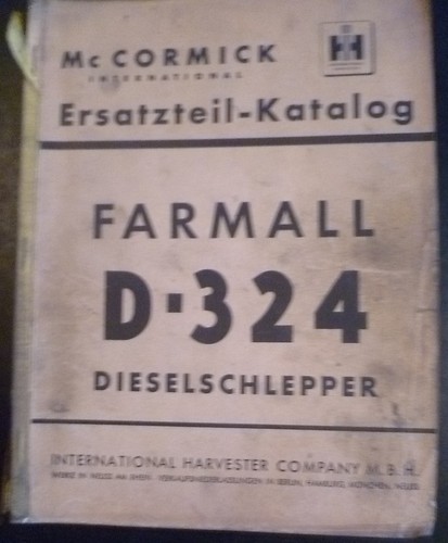 Cormick 324 schlepper - d-324,