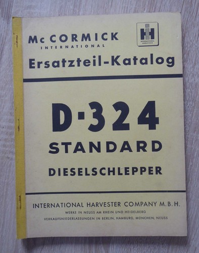 Cormick d324 schlepper - mc,