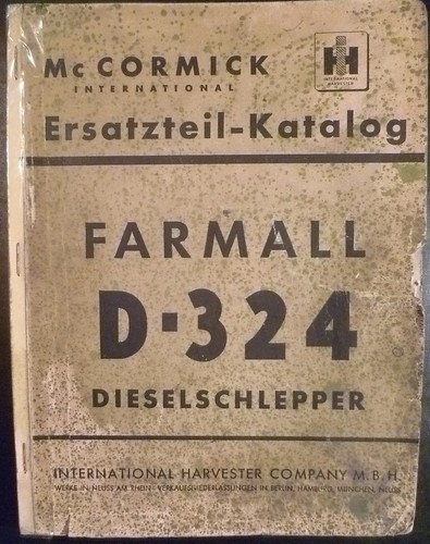 Cormick 324 schlepper - mc,